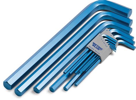 METRIC BLUE, Metric, Long, Hex Key Set - 19G971|UST194299 - Grainger