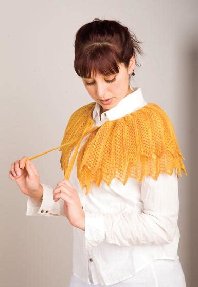 Golden Fichu Shawl - Knitting Patterns and Crochet Patterns from KnitPicks.com