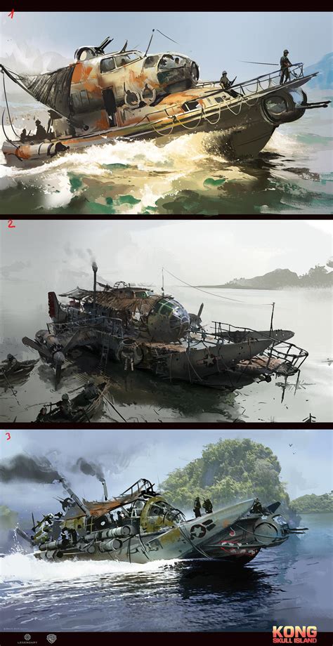 Skull Island concept art 8 by neisbeis on DeviantArt