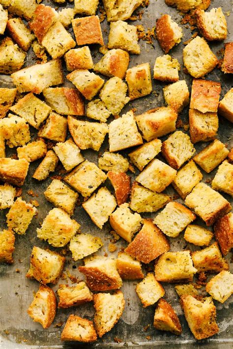 The Best Crunchy Homemade Croutons | The Recipe Critic