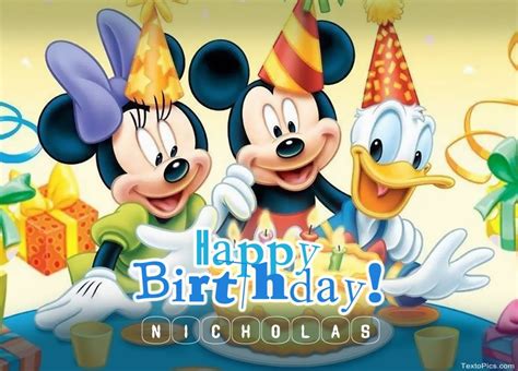 Happy Birthday Nicholas pictures congratulations.