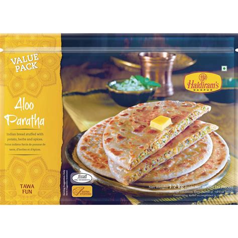 Haldiram's Aloo Paratha 1.2kg | Woolworths