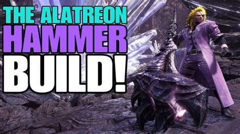 MHW: Iceborne - The Alatreon Hammer Build! (Alatreon Metamorph) - YouTube