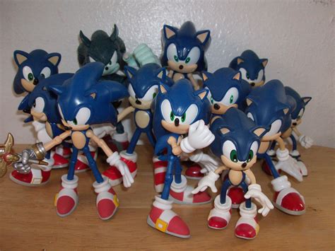 Rare Sonic The Hedgehog Sonic Adventure bendable figures sonic knuckles tails - lagoagrio.gob.ec