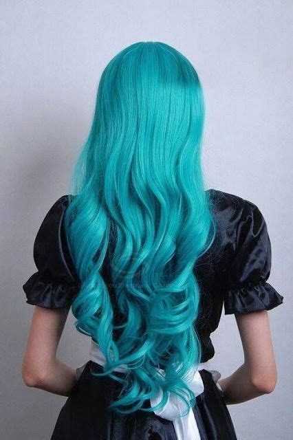 A month in hair colors! Today: cyan shades!#colors #cyan #hair #month #shades #today in 2020 ...