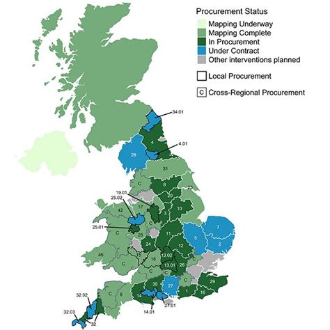 Summer 2023 BDUK Update on UK Project Gigabit Broadband Build ...