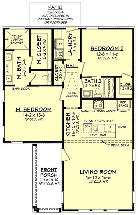 1,100 Sq. Ft. House Plans - Houseplans Blog - Houseplans.com Modern Cottage House Plans ...