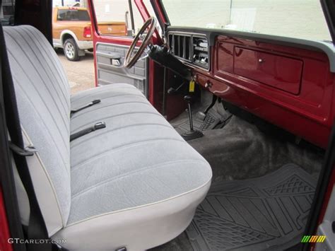 Gray Cloth Interior 1978 Ford F150 Custom 4x4 Photo #83342924 ...