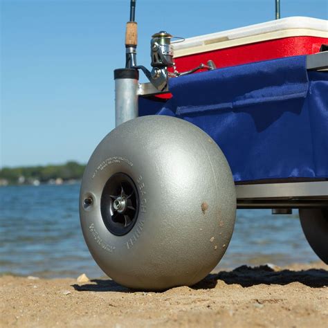 Beach Wagon Cart With Balloon Wheels