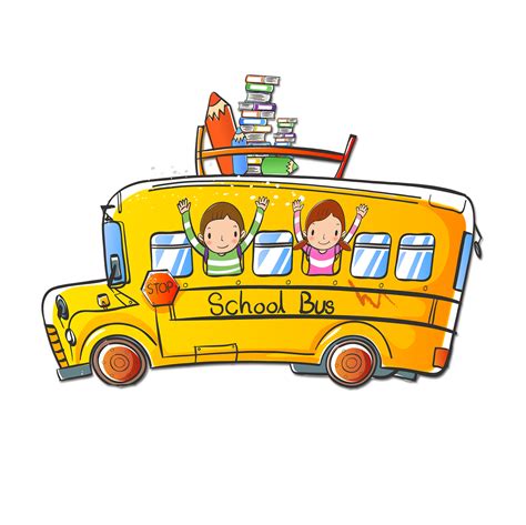 Cartoon Bus Png Clipart School Bus Clip Art Bus Cartoon Png File ...