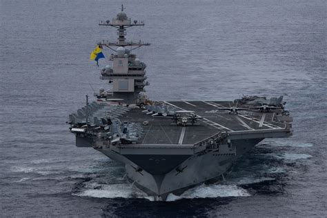 US moves Ford carrier strike group to eastern Mediterranean - Naval News