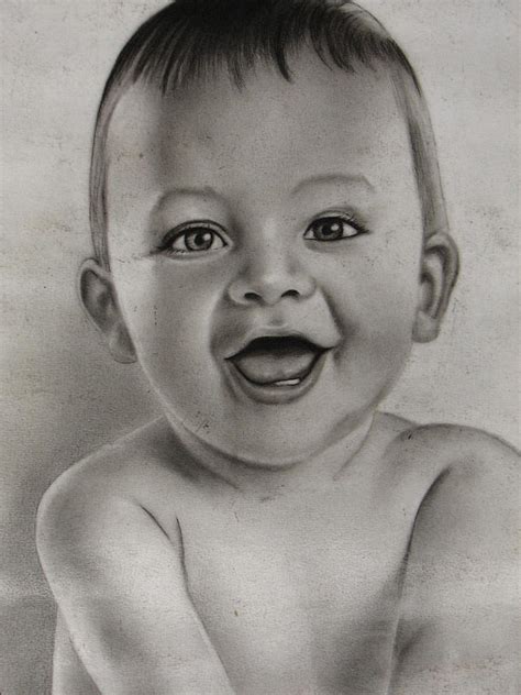 Pencil Drawing Of Baby Boy Pencil Sketch Portraits | Hot Sex Picture