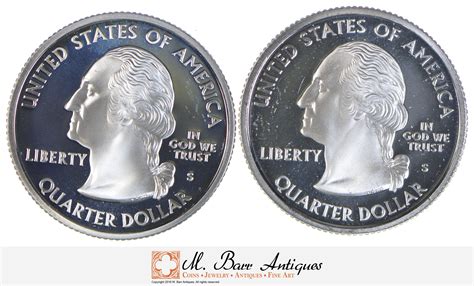 (2) STUNNING 90% SILVER Proof Washington State Quarters - Specially MADE by US Mint | Property Room