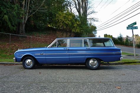 Seattle's Parked Cars: 1963 Ford Falcon Wagon