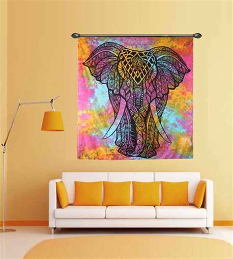 Gorgeous elephant wall hanging tapestry | Indian wall art, Elephant tapestry, Tapestry wall hanging