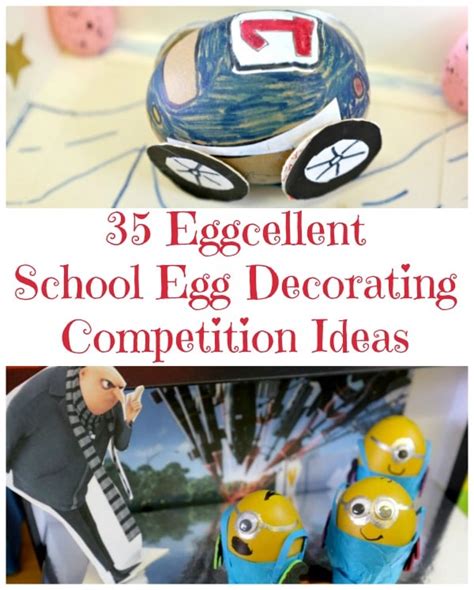 School Egg Decorating Competition Ideas & Tips to WIN!