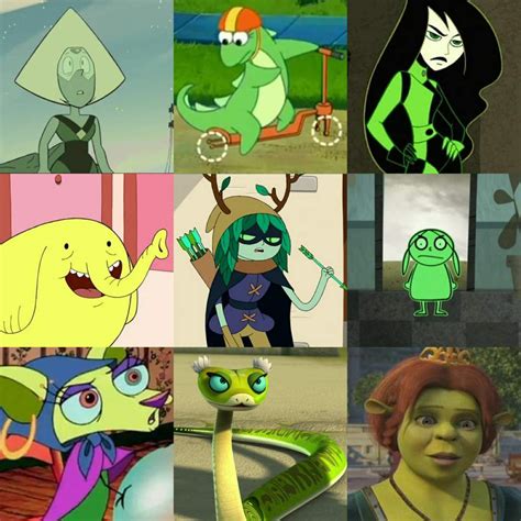 My Personal Favourite Green-Skinned Cartoon Characters. | Cartoon Amino