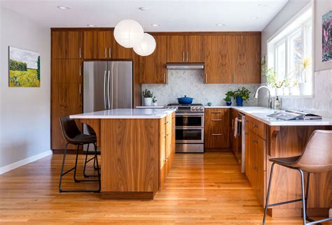 Walnut Slab Kitchen — Simpson Cabinetry