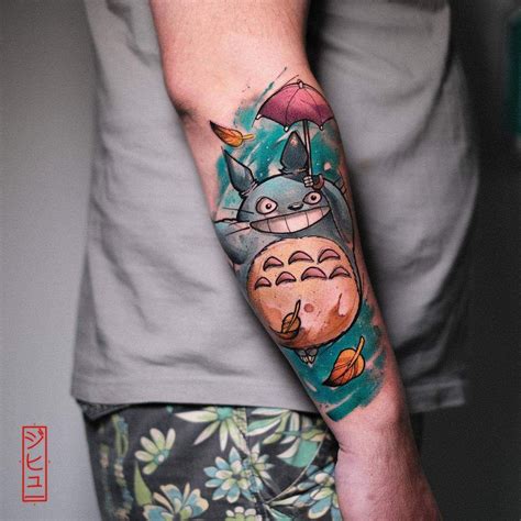 Top 59 Best Totoro Tattoo Ideas - [2021 Inspiration Guide] | Tattoos ...