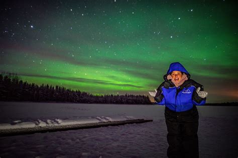 Northern Lights In Rovaniemi Finland