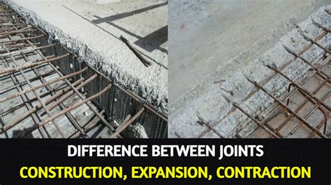 Difference Between Construction Joints, Expansion Joints, and Contraction Joints in Civil ...