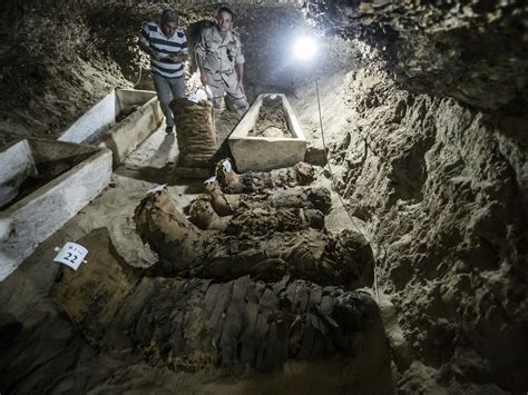 Mummies Unearthed In Egypt : The Two-Way : NPR