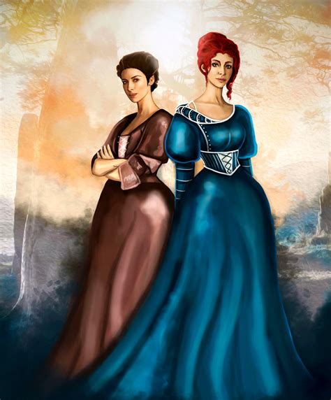 Claire and Brianna Fraser by kaleighadams on DeviantArt