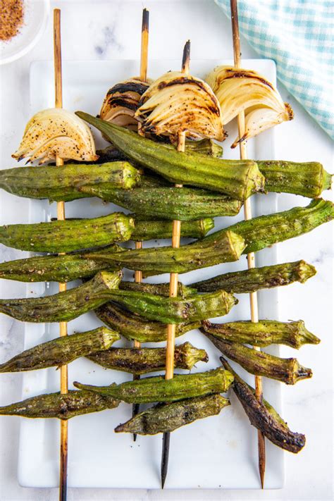 The Best Grilled Okra Recipe! | Easy Dinner Ideas