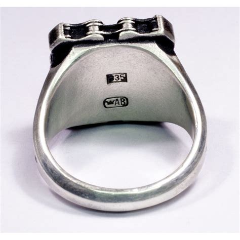 Sterling silver Men's Biker rings for sale.