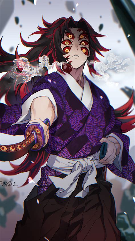 Kimetsu No Yaiba Wallpaper Kokushibo Upper Moon One Kimetsu No Yaiba ...