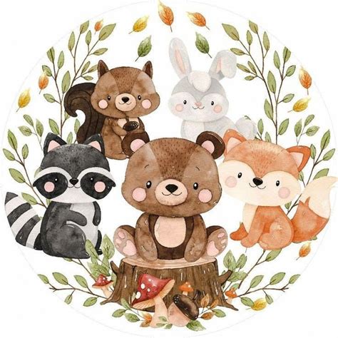 Pin by Celeste Rocio Barreto on Thomas | Animal baby shower, Baby animal drawings, Baby boy shower