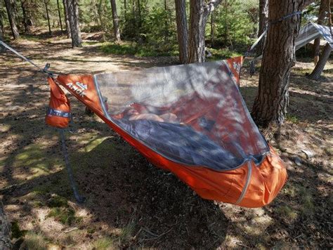 This Unique Lie Flat Hammock Lets You Actually Lay Flat While Camping