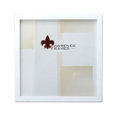 Lawrence Frames 10" x 10" Studio Wood White Picture Frame (755810 ...