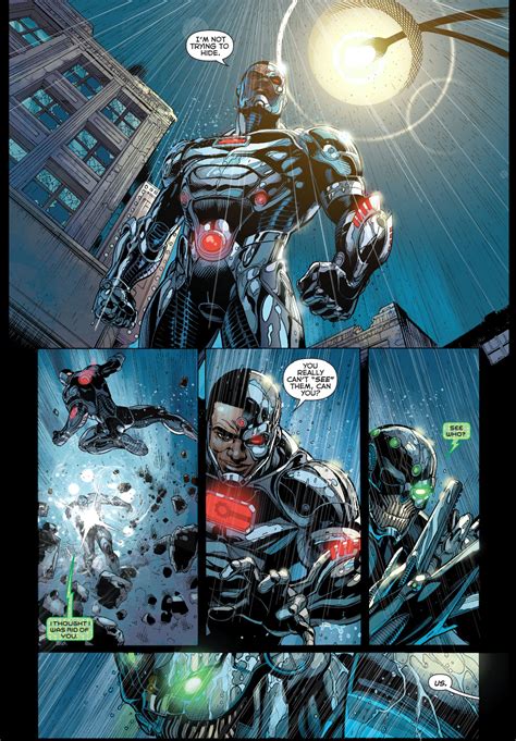 Cyborg And The Metal Men VS Grid – Comicnewbies