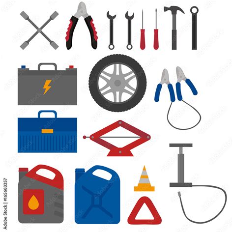 Car Mechanic Tools Clipart