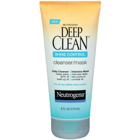 Neutrogena Deep Clean Long-Last Shine Control Cleanser/Mask - Reviews ...