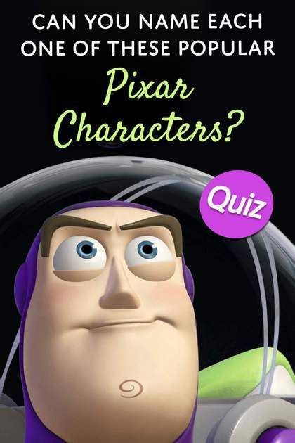 Pixar Quiz: Can You Name Each One Of These Popular Pixar Characters ...