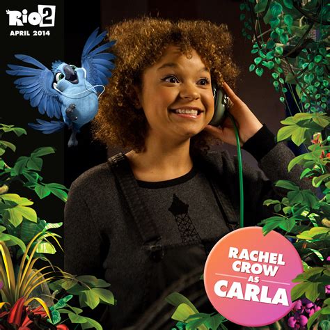 Rachel Crow is full of life as the voice of Carla in #Rio2! Get tickets ...