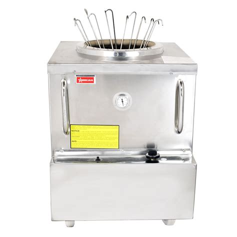 34″x 34″ Natural Gas Stainless Steel Tandoor Clay Oven – 70,000 BTU – Omcan