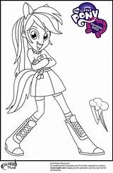 Free My Little Pony Human Coloring Pages Download  sketch template
