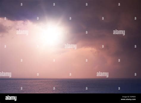 Dramatic bright sunrise hi-res stock photography and images - Alamy
