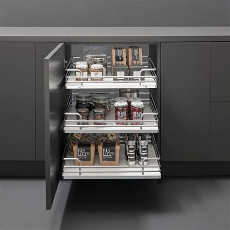 KITCHEN SPACE ORGANIZERS Wire pull out drawers