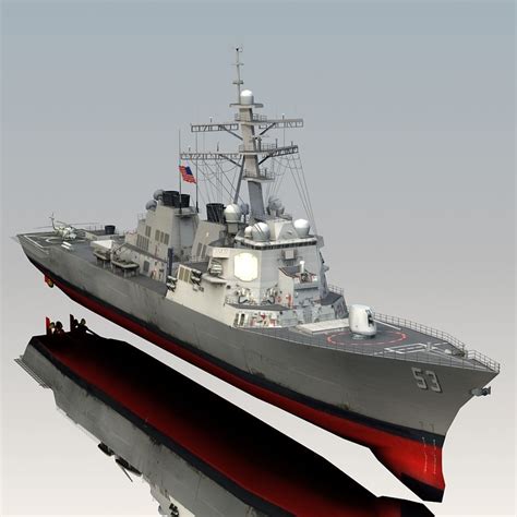 3d uss john paul jones model