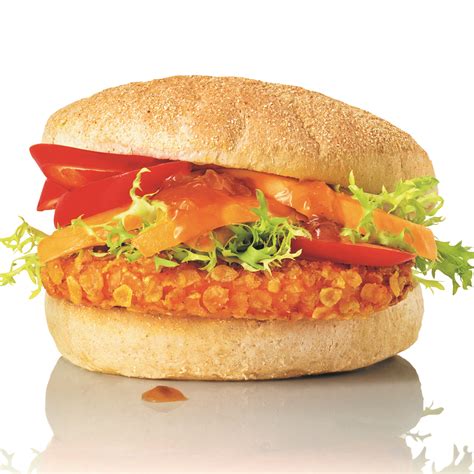 Hamburguesa de Pollo Crunchy Chick'n Burger - 135 gr. - 10*12 mm - atlanta