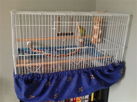 Bird Cage Covers and Seed Catchers | Bird cage covers, Bird cage, Diy bird cage