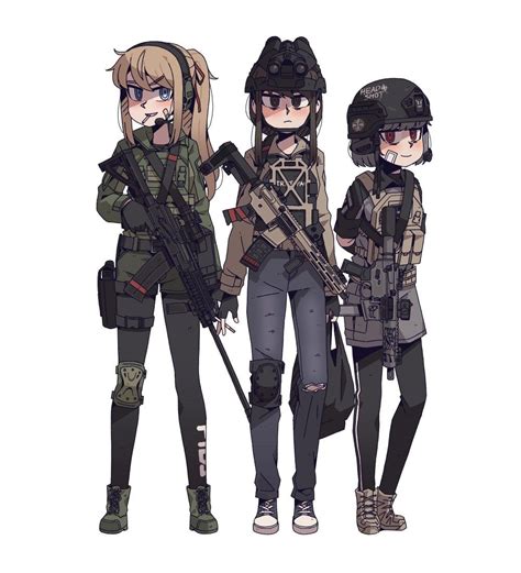 Pin on Anime Gun Girls