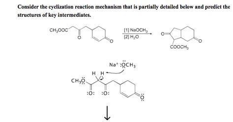 Solved: Consider The Cyclization Reaction Mechanism That I... | Chegg.com