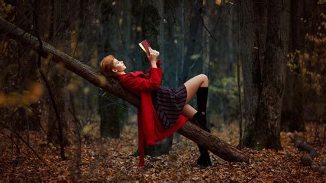 Girl Reading Book Lying On Back Outdoors Wallpaper,HD Girls Wallpapers,4k Wallpapers,Images ...