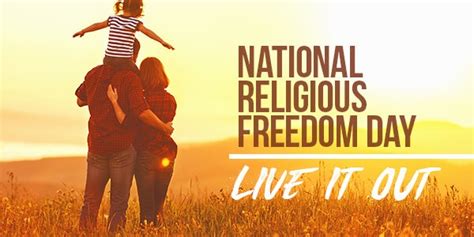 Live it Out: Celebrate National Religious Freedom Day With Us! - News - First Liberty