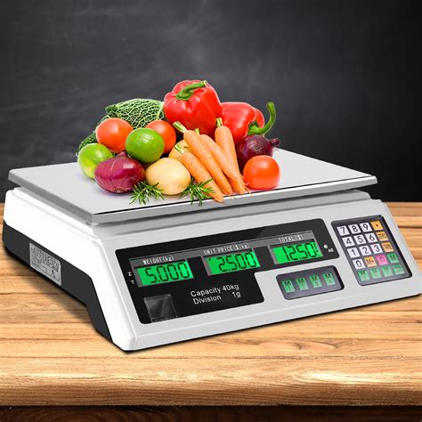 40KG Digital Kitchen Scale Electronic Scales Shop Market Commercial